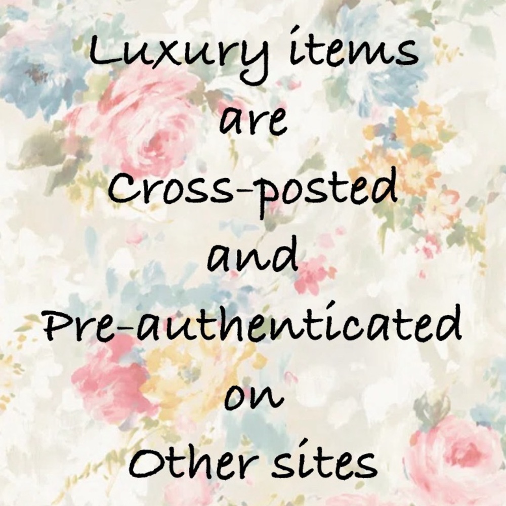 All my items are authentic and crossposted!